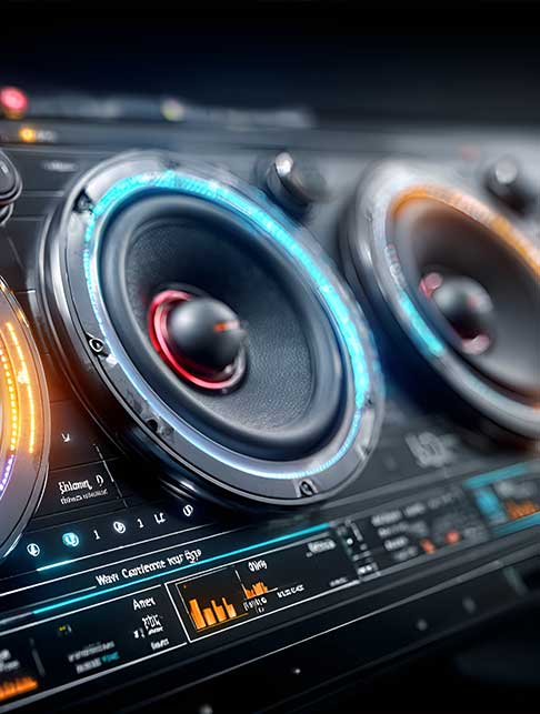 В эквалайзере Dash